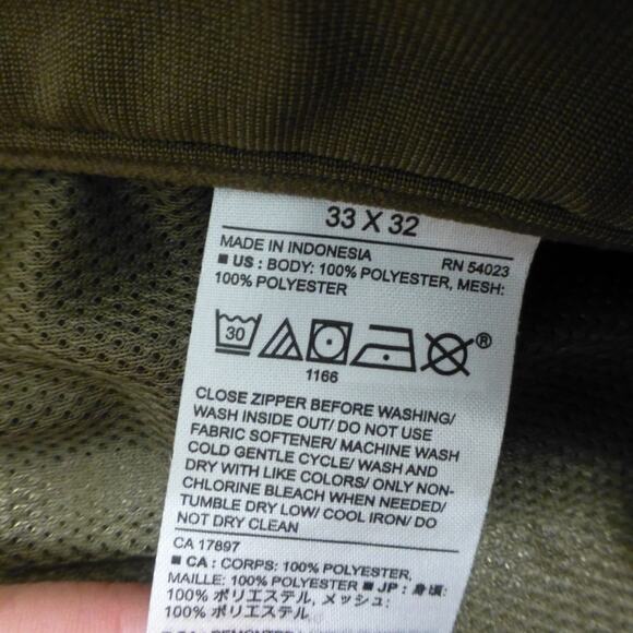 Banana Republic Pants Mens 33x32 Slim Brown Performance Chino Stretch Golf - Picture 4 of 10